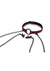 Secret Kisses Rosegasm Open Mouth Gag with Nipple Clips and Satin Blindfold - Black/Red