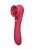 Secret Kisses Rosegasm Quake Rechargeable Silicone Dual Vibe - Red