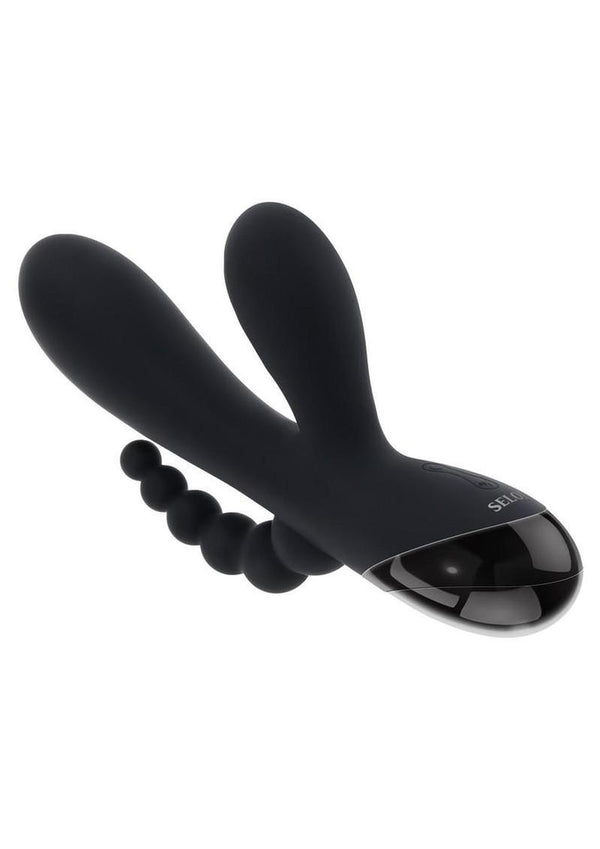 Selopa Triple Aces Rechargeable Silicone Triple Vibrator