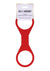 Sex and Mischief Amor Silicone Cuffs - Red - Large