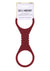 Sex and Mischief Enchanted Silicone Cuffs - Red - Large