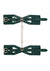 Sex and Mischief Indica Cutout Cuffs - Gold/Green