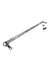 Sex and Mischief Lace Spreader Bar - Black/Silver
