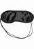 Sex and Mischief Satin Blindfold - Black