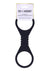 Sex and Mischief Shadow Silicone Cuffs - Black - Large