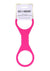 Sex and Mischief Silicone Cuffs - Hot Pink/Pink - Large