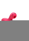Shegasm Pro-Thrust Thrusting Suction Rechargeable Silicone Rabbit Vibrator - Pink