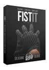 Shots Fist It Masturbation Silicone Textured Glove - Black