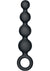 Silicone Booty Anal Beads - Black