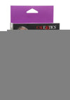Silicone Rechargeable Dual Climaxer Cock Ring - Purple
