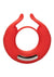 Silicone Rechargeable Taurus Enhancer Couples Ring - Red