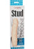 Silicone Stud Woody Vibrator - Ivory/Vanilla
