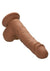Silicone Studs Dual Density with Suction Cup Base - Chocolate - 5in