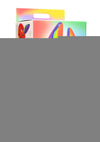 Simply Sweet Rainbow Silicone Butt Plug - Multicolor - 3 Piece/Set