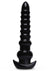 Size Up Ribbed Textured Titan Plug - Black - 13in