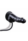 Size Up Ripple Inflatable Silicone Dildo with Balls