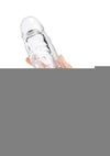 Size Up Studded Clear View Penis Extender with Ball Loop