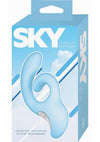 Sky Cumulus Swirl G-Spot Rechargeable Silicone - Blue