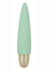 Slay #Satisfyme Rechargeable Silicone Bullet Vibrator - Green