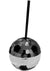 Soccer Ball Disco Cup - Black/Silver