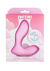 Softies Dual Silicone Rechargeable Vibrator - Pink - 5in