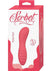 Sorbet Ruby Red Rechargeable Silicone Bullet Vibrator - Red