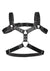 Strict 6 O-Ring Chest Harness - Black/Metal
