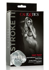Stroke It Textured Stroker - Pussy - Clear