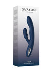 Svakom Aylin Silicone Vibrator - Blue/Silver