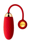 Svakom Ella Neo Silicone Interactive Bullet Vibrator - Gold/Red