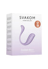 Svakom Phoenix Neo 2 Interactive Rechargeable Silicone Bullet Vibrator with Remote Control - Lavender