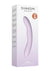 Svakom Selena Warming Rechargeable Silicone G-Spot Vibrator with Clitoral Stimulator - Lavender