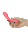 Swan Mini Swan Wand Rechargeable Silicone Glow In The Dark Massager