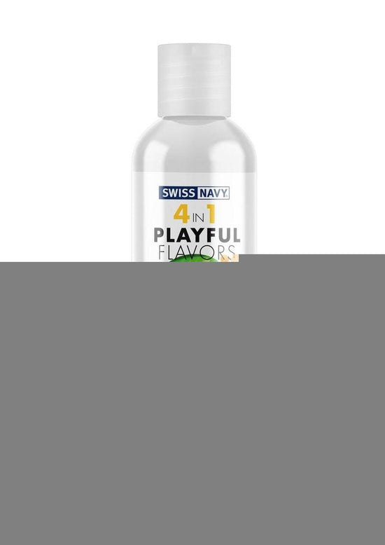 Swiss Navy 4 In 1 Flavored Lubricant 1oz - Mango