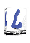 Tappity Tap Rechargeable Silicone Vibrator - Blue