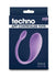 Techno Rave Rechargeable Silicone App Compatible Vibrator - Lavender/Purple