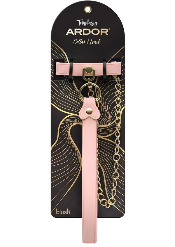 Temptasia Ardor Collar and Leash - Pink