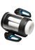 The Milker Cyber Milker Stroking and Vibrating Rechargeable Masturbator - General Orifice - Black