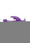 The G-Spot Rotating Rabbit Peg Rechargeable Silicone Vibrator