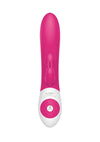 The Kissing Rabbit Rechargeable Silicone Vibrator with Clitoral Suction