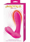The Royal Bunny Heat Rechargeable Silicone Warming G-Spot Vibrator - Pink