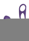 The Royal P-Spot Massager Rechargeable Silicone Prostate Stimulator - Purple