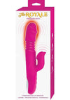The Royal Passion Heat Rechargeable Silicone Warming Rabbit Vibrator - Pink