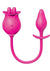 The Royale Dual Massager Silicone Rechargeable Vibrator - Pink