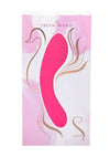 The Swan Wand Silicone Rechargeable Vibrator - Pink
