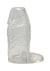 Titanmen Cock Sleeve with Ball Strap - Clear - 4.5in