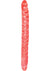 Translucence Viened Super Slim Dildo - Pink - 17.5in