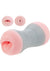 Travel Gripper Dual Density Stroker - Mouth and Ass - Pink