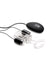 Trinity Men 20x Dual Cock Teaser with Cock and Ball Ring - Clear