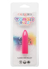 Turbo Buzz Classic Rechargeable Mini Bullet - Pink